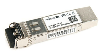 MikroTik S+85DLC03D SFP+ module 10G MM 300m 850nm Main Product Image