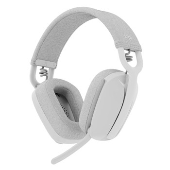 Logitech Zone Vibe 100 Wireless Headset - Off-White Main Product Image