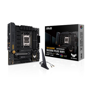 Asus TUF Gaming B650M-PLUS WIFI AM5 M-ATX Motherboard Main Product Image