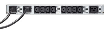Eaton Automatic Transfer Switch W/Network Card - (2)C20 16A input - (8)C13 - (1)C19 Outlets - 440 X 390 X 43 - 5Kg Product Image 2