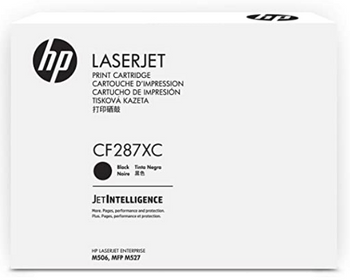 HP Cf287Jc Black Contract Original Laserjet Toner Cartridge Main Product Image