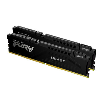 Kingston 32GB 5200Mhz DDR5 Cl40 DIMM (Kit Of 2) Fury Beast Black Product Image 2