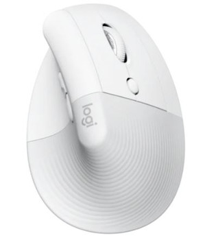 Logitech Lift Vertical Ergonomic Mouse - Off White/Pale Grey Main Product Image