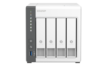 QNAP 4-Bay Arm 4C 2.0Ghz - 4 X Sata 6GB/S 3.5in/2.5in - 4GB Ram On-Board; 1 X GBe; 1 X 2.5GBe - 1 X USB3.2 Gen1 And 2 X USB2.0 Product Image 2