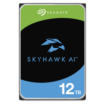 Seagate Skyhawk Ai - Surveillance - 3.5in HDD - 12TB - Sata 6GB/S - 7200Rpm - 256Mb Cache - 5 Years Or 2M Hours Mtbf Warranty Main Product Image