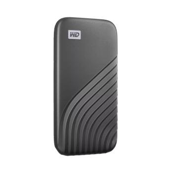 Western Digital My Passport SSD - 1TB - Gray Color - USB 3.2 Gen-2 - Type C & Type A Compatible - 1050Mb/S (Read) And 1000Mb/S (Write) Product Image 2