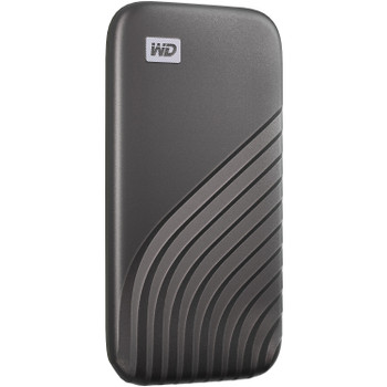 Western Digital My Passport SSD - 4TB - Gray Color - USB 3.2 Gen-2 - Type C & Type A Compatible - 1050Mb/S (Read) And 1000Mb/S (Write) Main Product Image