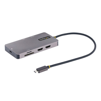 StarTech USB-C Multiport Adapter Hub with Dual HDMI & 100W Power Delivery Product Image 2