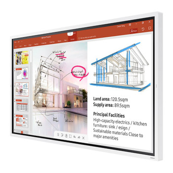 Samsung Flip Pro 65in 4K UHD Interactive FlipChart Display Product Image 2
