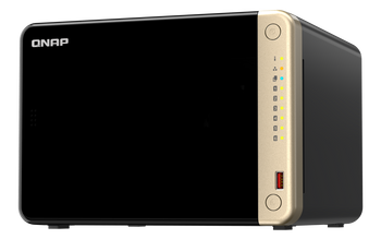 QNAP 6-Bay Nas(No Disk) Celero N Qc 2.9Ghz - 8GB - 2.5GBe(2) - M.2(2) - Pcie - 3Yr Wty Main Product Image