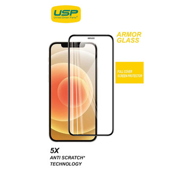USP Apple iPhone 11 / iPhone XR Armor Glass Full Cover Screen Protector - (SPUAG11) - 5X Anti Scratch Technology - Perfectly Fit Curves Product Image 2