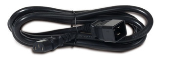 APC C13/C20 2m Black C20 coupler C13 coupler Main Product Image