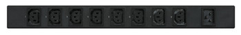 APC EPDU1016S power distribution unit (PDU) 8 AC outlet(s) 1U Black Product Image 2