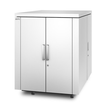 APC NetShelter CX 24U Freestanding rack White Main Product Image