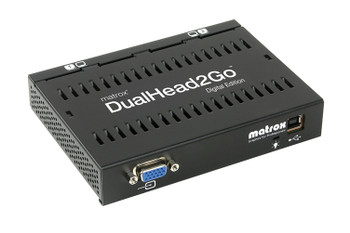 Matrox DualHead2Go Digital Edition VGA 2x DVI-I Main Product Image