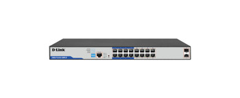 D-Link DGS-F1210-18PS-E network switch Managed L2 Gigabit Ethernet (10/100/1000) Power over Ethernet (PoE) Grey Main Product Image