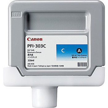 Canon PFI-303C ink cartridge Original Cyan Main Product Image