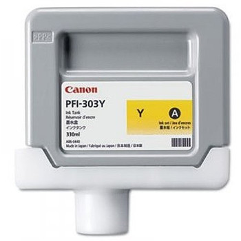Canon PFI-303Y ink cartridge Original Yellow Main Product Image