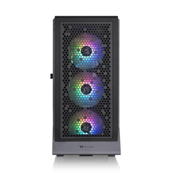Thermaltake Ceres 500 TG ARGB Tempered Glass Mid-Tower E-ATX Case - Black Product Image 2