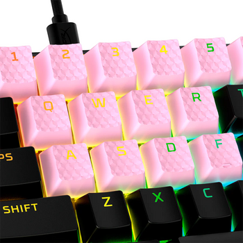 HyperX Rubber 19-Key Keycap Set - Pink Product Image 2