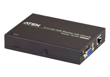 Aten VE172R AV extender AV receiver Black Main Product Image