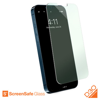 EFM ScreenSafe Glass Screen Armour with D3O - For iPhone 13 Pro Max (6.7in)/iPhone 14 Plus (6.7in) - Clear Main Product Image