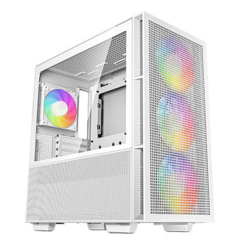 Deepcool CH560 Tempered Glass Mid-Tower ATX Case - White Main Product Image