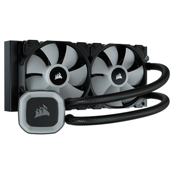 Corsair H100 240mm RGB AIO Liquid CPU Cooler Product Image 2