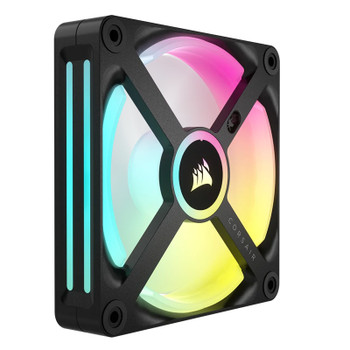 Corsair QX120 iCUE Link 120mm RGB PWM Case Fan Black - Expansion Kit Product Image 2