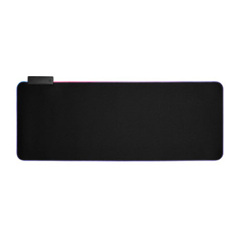 Brateck MP06-6-02 RGB Gaming Mouse Pad with 4-Port USB Hub - Black Main Product Image