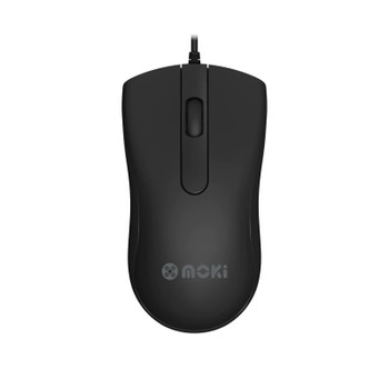 Moki Wired Optical Mouse - Black Main Product Image