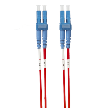 4Cabling 5m LC-LC OS1 / OS2 Singlemode Fibre Optic Cable: Red Main Product Image