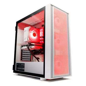 Thermaltake Infinity V2 Snow Desktop Gaming PC R5-5500 16GB 2TB RTX4060 W11H Main Product Image