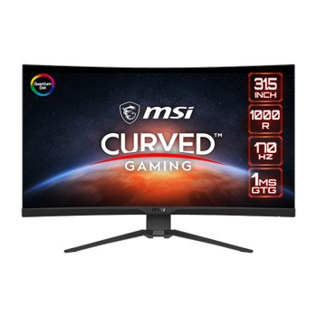 MSI MAG 325CQRF-QD 31.5in 170Hz WQHD 1ms Anti-Glare VA Curved Gaming Monitor Main Product Image