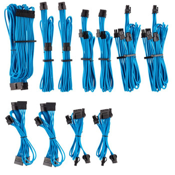 Corsair Premium Individually Sleeved PSU Cables Pro Kit +AC0- Blue