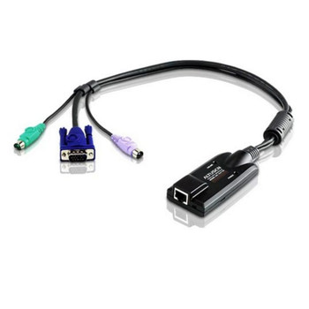 Aten KVM Cable Adapter with RJ45 to VGA +ACY- PS/2 for KH +AC0- KL +AC0- KM and KN series