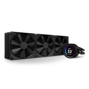 NZXT Kraken Elite 360mm AIO Liquid CPU Cooler +AC0- Black