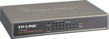 Product image for TP-Link 8 Port 10/100M PoE Switch, 8 10/100 RJ45 Ports Including 4 PoE | AusPCMarket Australia