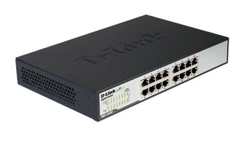 D-Link DGS-1016D 16-Port Gigabit Unmanaged Switch - Durable Metal Housing Product Image 2