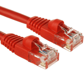 Product image for 2M Network Cable Red UTP Cat.5e RJ45/RJ45 | AusPCMarket Australia