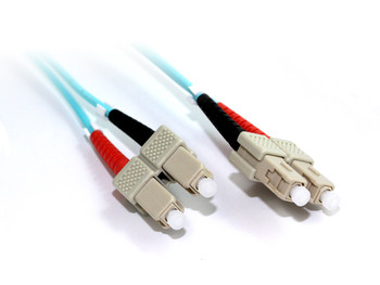 Product image for 15M SC-SC OM3 10GB Multimode Duplex Fibre Optic Cable | AusPCMarket Australia