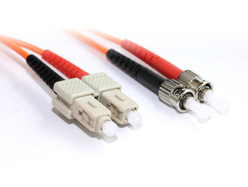 Product image for 2M SC-ST OM1 Multimode Duplex Fibre Optic Cable | AusPCMarket Australia