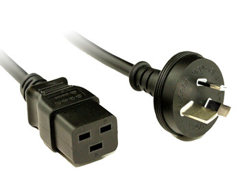 Product image for 1M 15A Wall to C19 Power Cable | AusPCMarket Australia