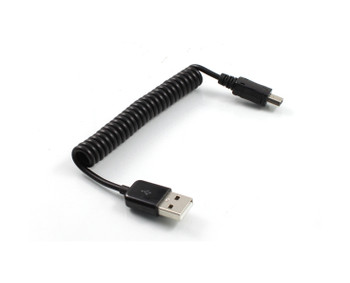 Product image for 1M Coiled Mini USB 2.0 Cable | AusPCMarket Australia