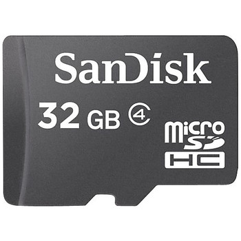 Product image for SanDisk 32GB microSDHC Memory Card - Class 4 | AusPCMarket Australia