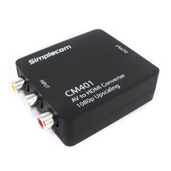 Simplecom CM401 Composite AV CVBS 3RCA to HDMI Video Converter Product Image 2