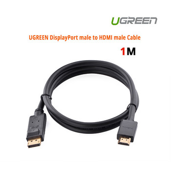 Product image for 1m DP male to HDMI male cable black | AusPCMarket Australia
