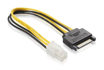 Product image for 15CM SATA M To ATX P4 Power cable | AusPCMarket Australia
