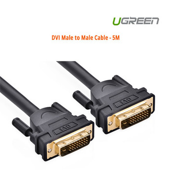 Product image for 5M UGreen DVI Male to Male Cable - ACBUGN11608 | AusPCMarket Australia