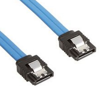 Product image for 50cm SATA 3.0 Data Cable 50cm M/M 180 to 180 Degree with Metal Blu | AusPCMarket Australia